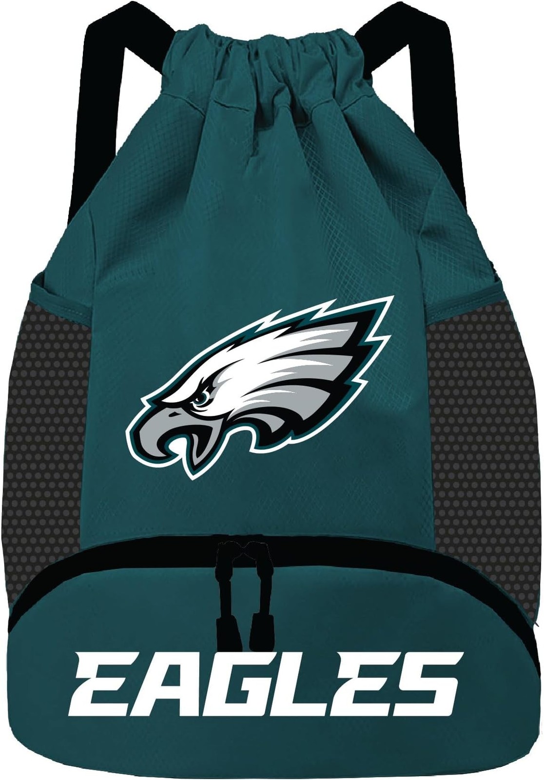 NFL Philadelphia Eagles Cinch Bag – Standard Logo Drawstring Backpack