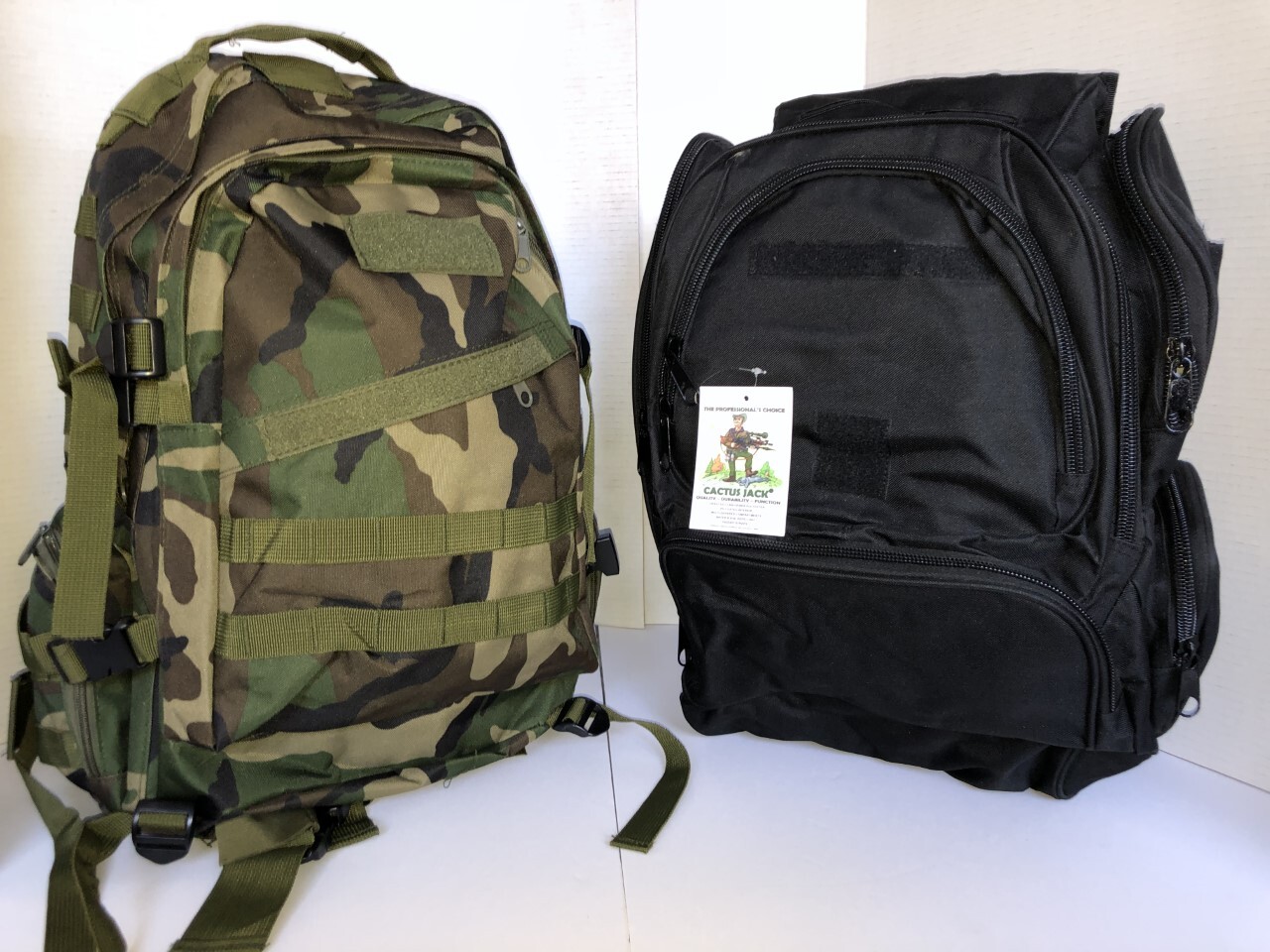 Cactus Jack Backpacks- Black or Camo- Free Economy Shipping