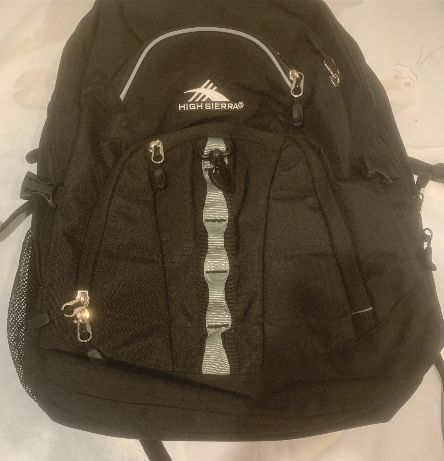 High Sierra Access 2.0 Laptop Backpack, Black,grey One Size Fits All Perf Condo