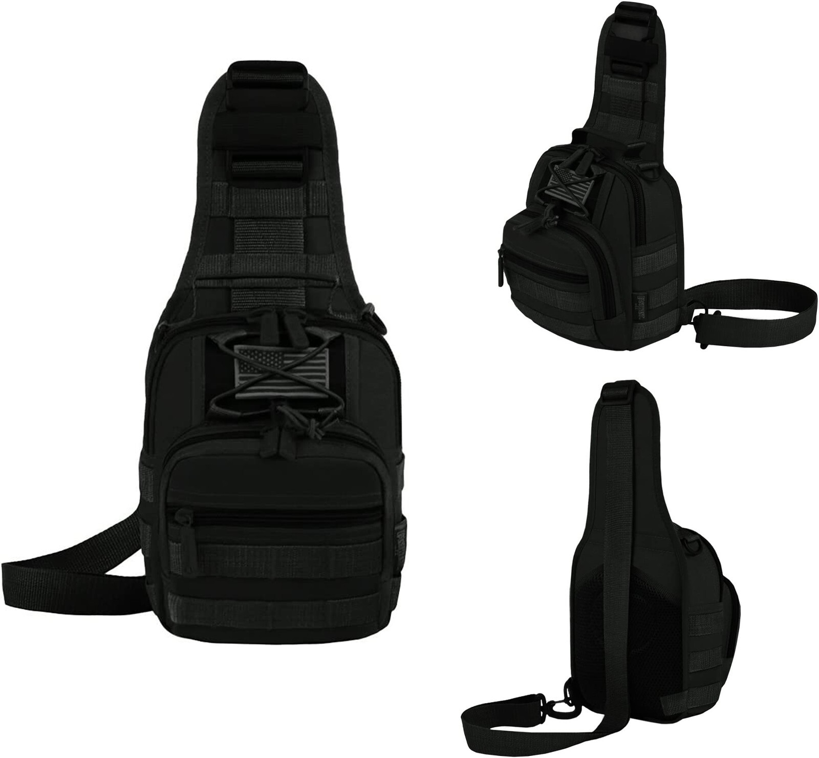 EastWest 17″ Crossbody Shoulder Bag Chest Bag Camping Hiking Backpack