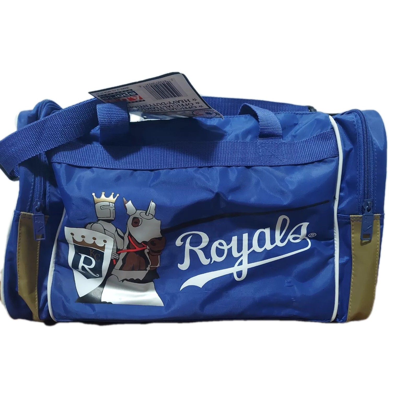 Baseball Bag Kansas City Royals Duffel Vintage 90s New Tags Knight MLB Gym Bag