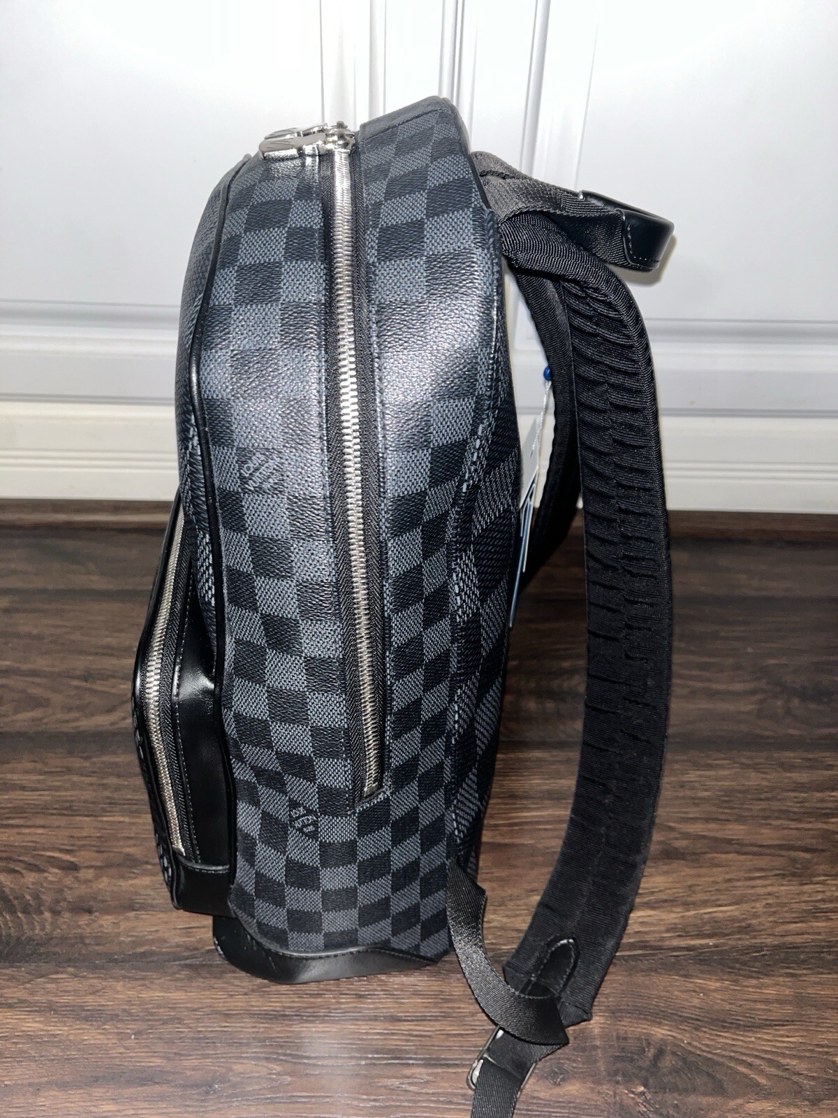 Louis Vuitton Campus Backpack Limited Edition Damier Graphite 3D Black N50009