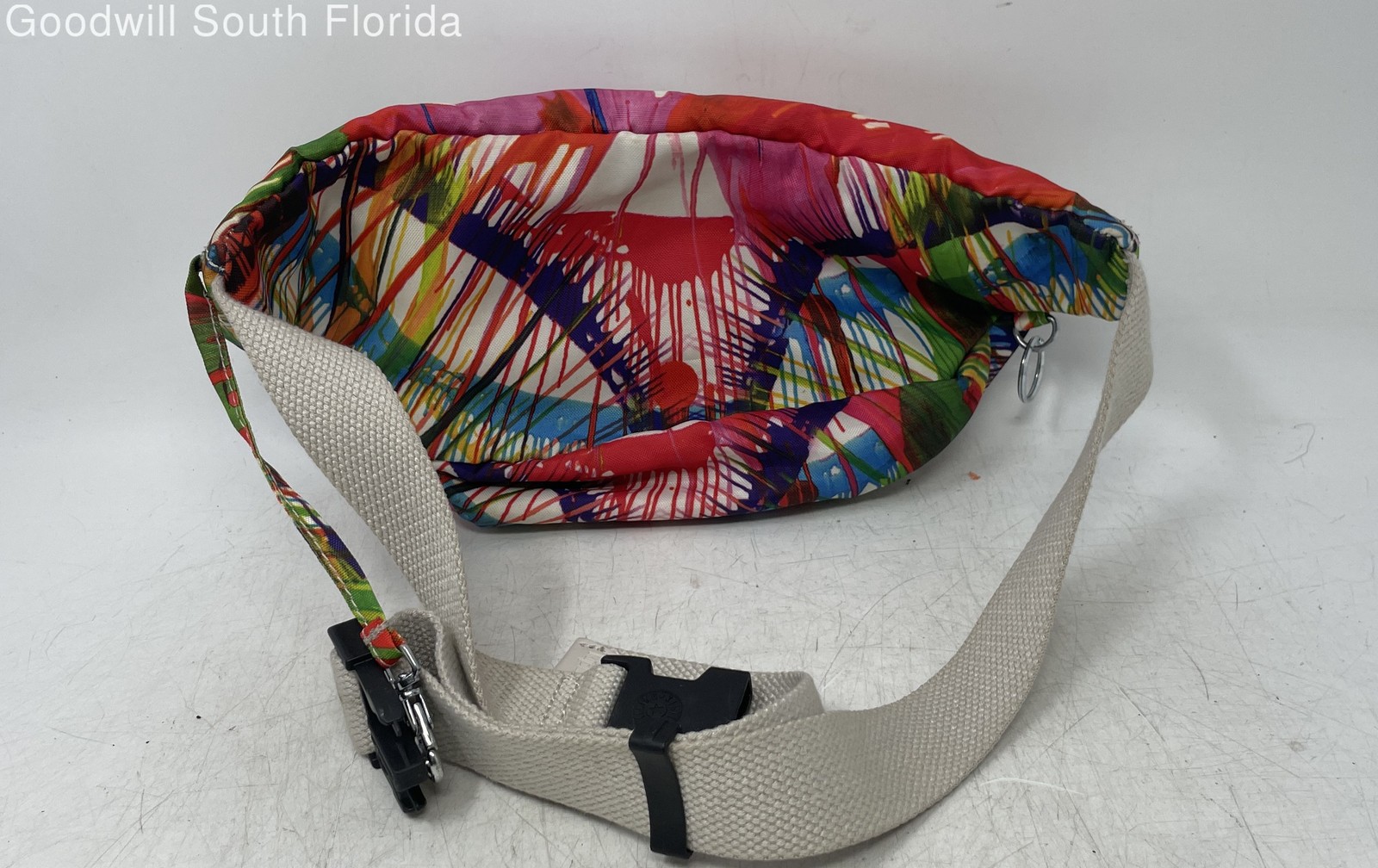 Kipling Mens Multicolor Adjustable Strap Inner Pockets Belt Bag & Fanny Pack
