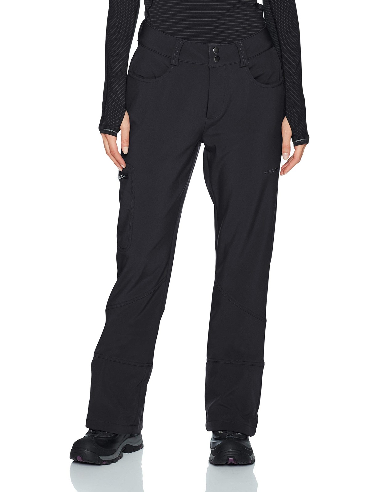 Arctix Women’s Sarah Fleece-Lined Softshell Pants Black Small U1