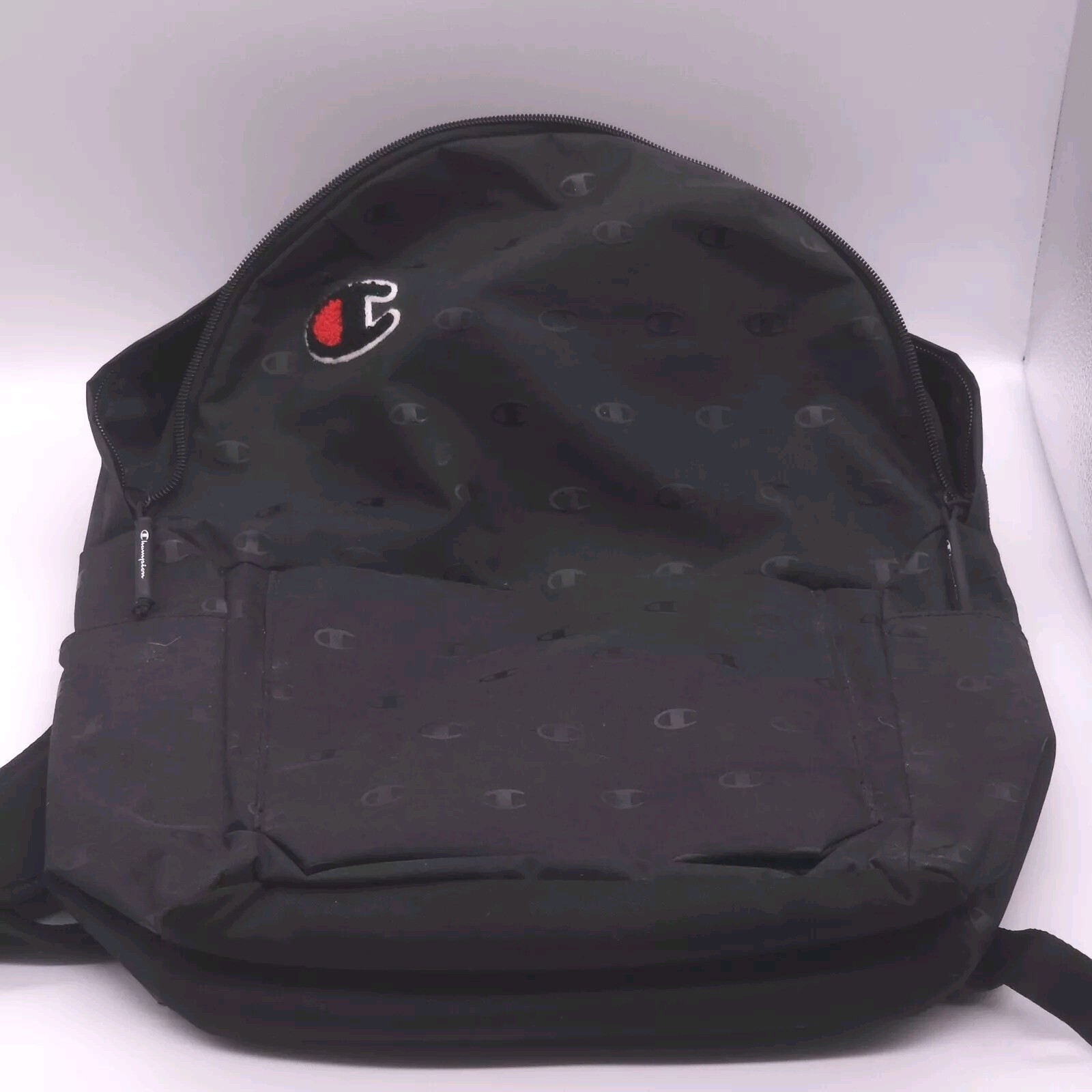 Adult Champion Mochila Backpack – Black Standard Size Excellent Used Condition