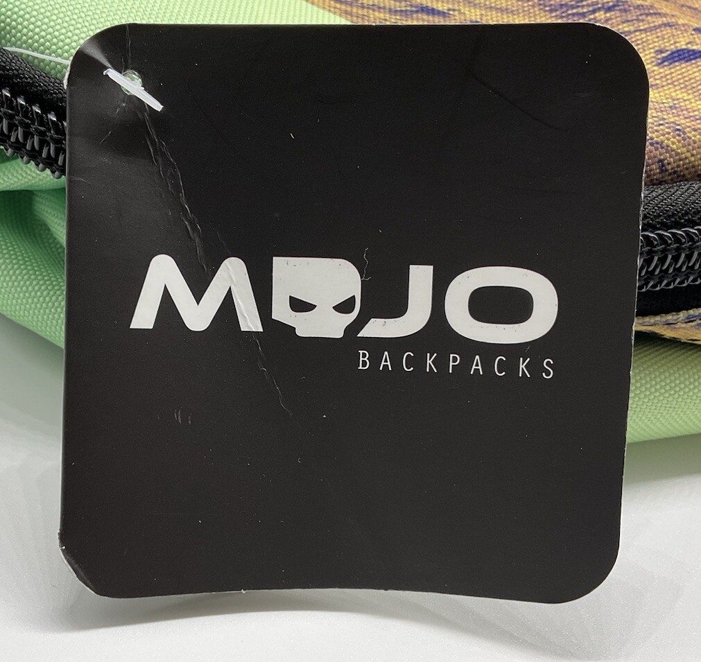 Mojo Backpacks Designed In NYC Limited Edition Rainbow Tiger 17” H X 12” W X 6”D