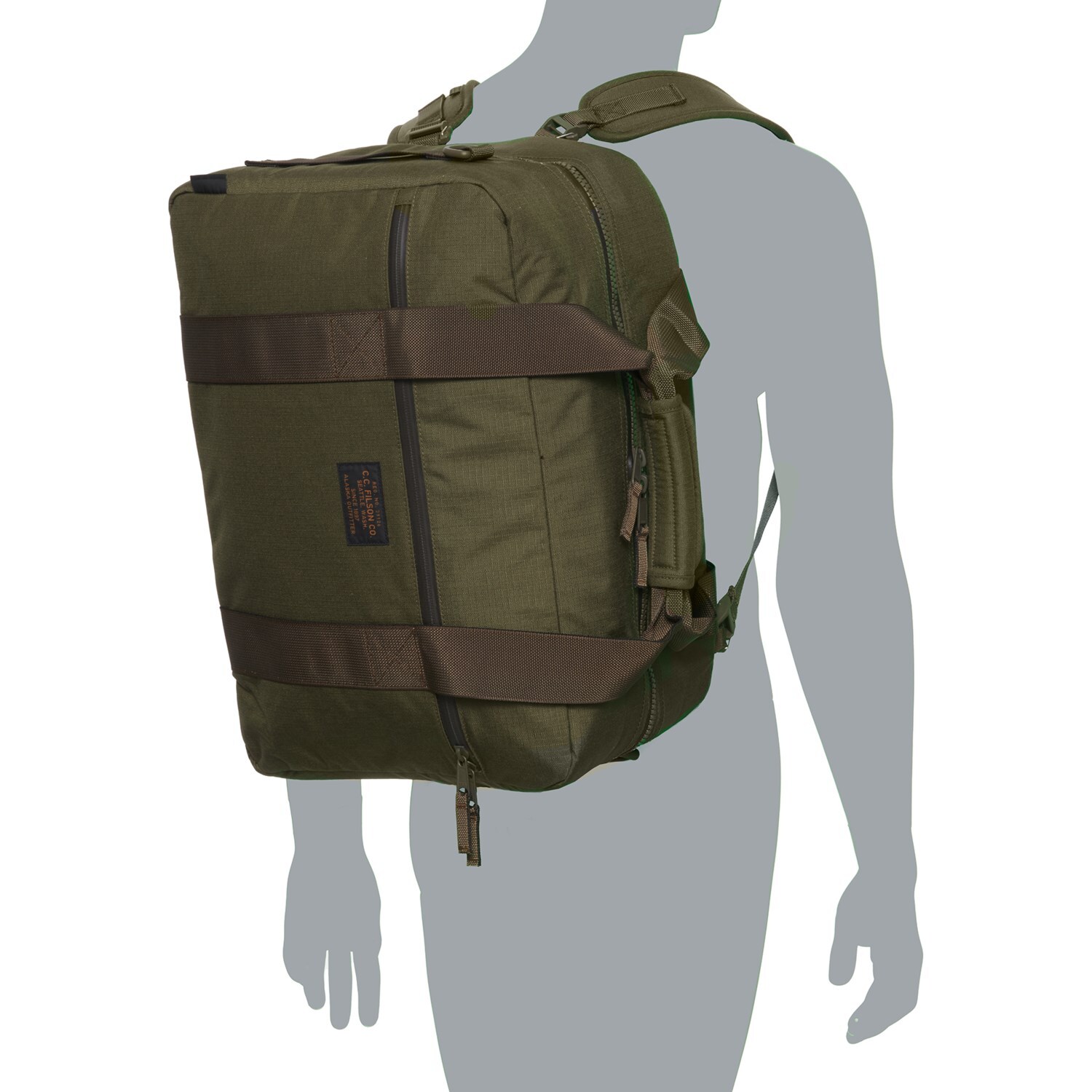 FILSON Ripstop Nylon Pullman Bag Backpack