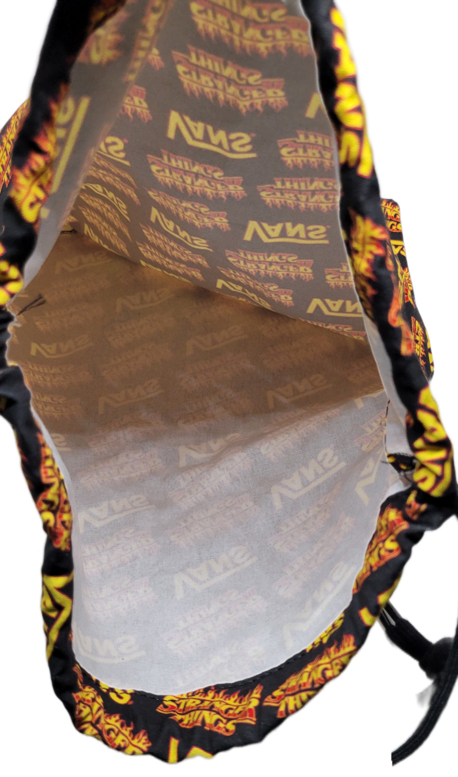 VANS Stranger Things Canvas Drawstring Bag