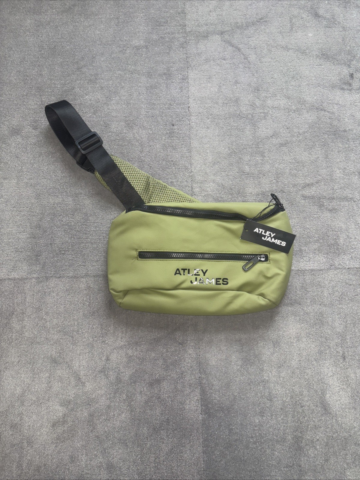 New Atley James Harmon Sling Bag, Crossbody Belt Bag, Fanny Pack