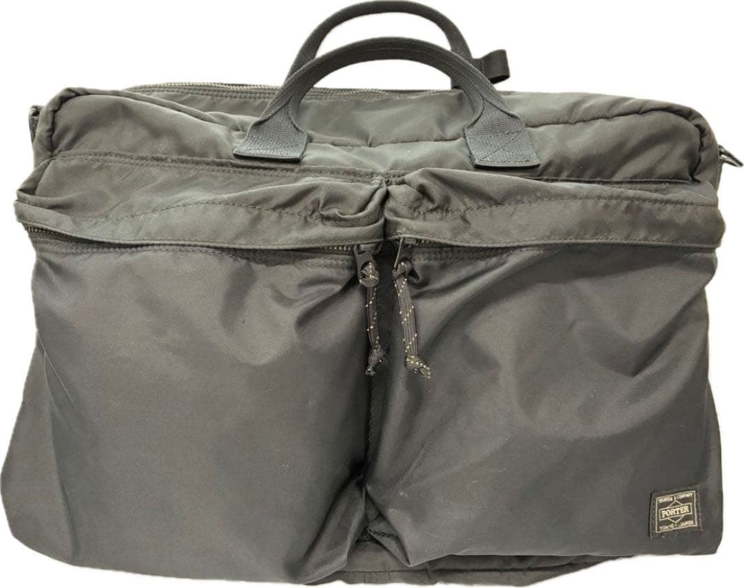 Authentic PORTER Yoshida Leather 3Way Business Bag 42cm Black Excellent Conditio