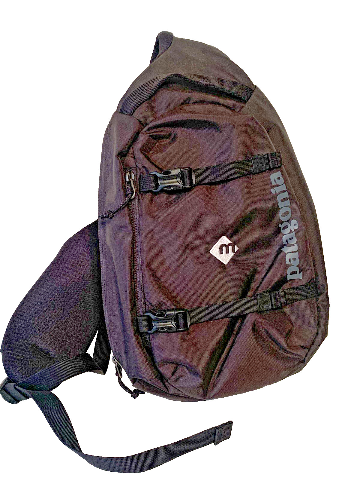 PATAGONIA Men’s Black Atom 8L Outdoor Crossbody Sling Bag NEW