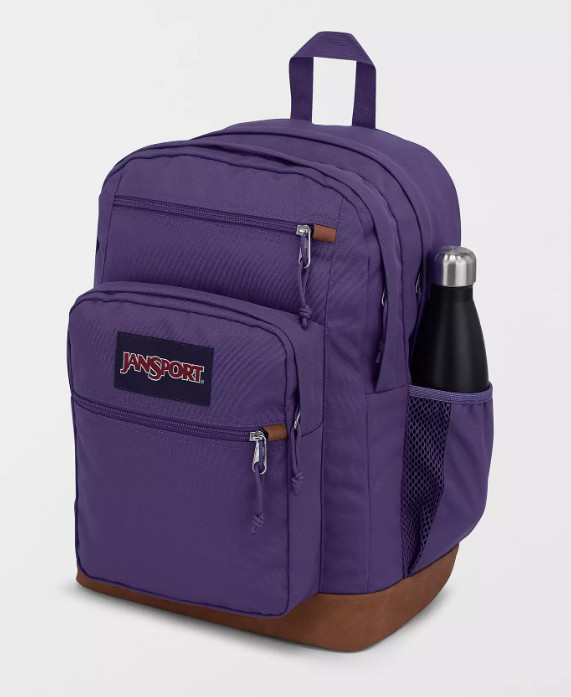 JanSport Cool Student Backpack Purple 15″ Laptop Sleeve 34L School Travel Bookba