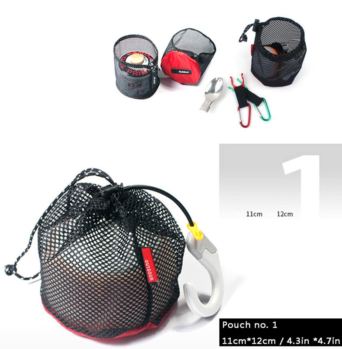 Drawstring Bags/Pouch/Ditty/Mesh-Stuff-Sack for Camping/Travel Cord/Bag – Sto…
