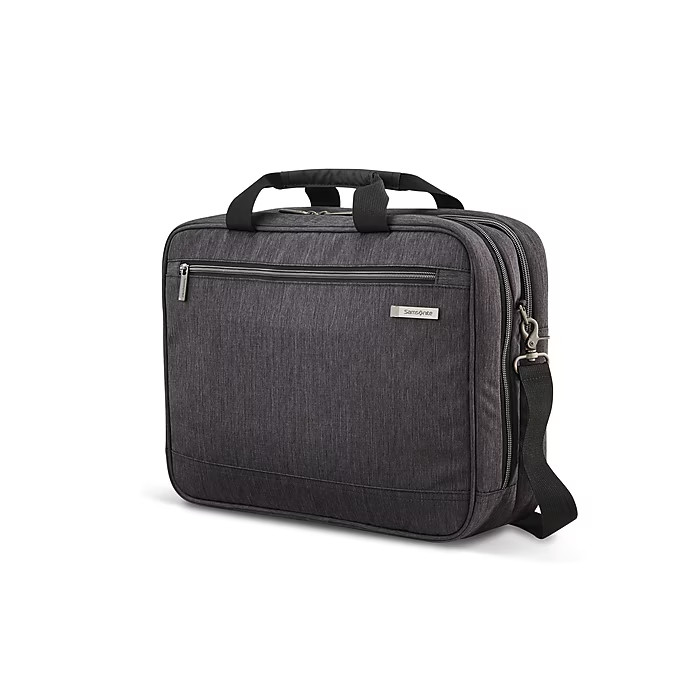 NEW Samsonite Modern Utility Business briefcase – Charcoal (19″ x 12″ x 4″)