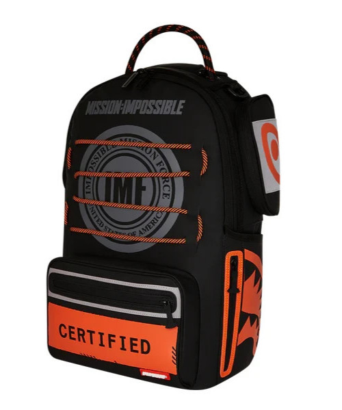 SPRAYGROUND MISSION IMPOSSIBLE CERTIFIED IMPOSSIBLE BACKPACK B7020 NEW W/TAGS