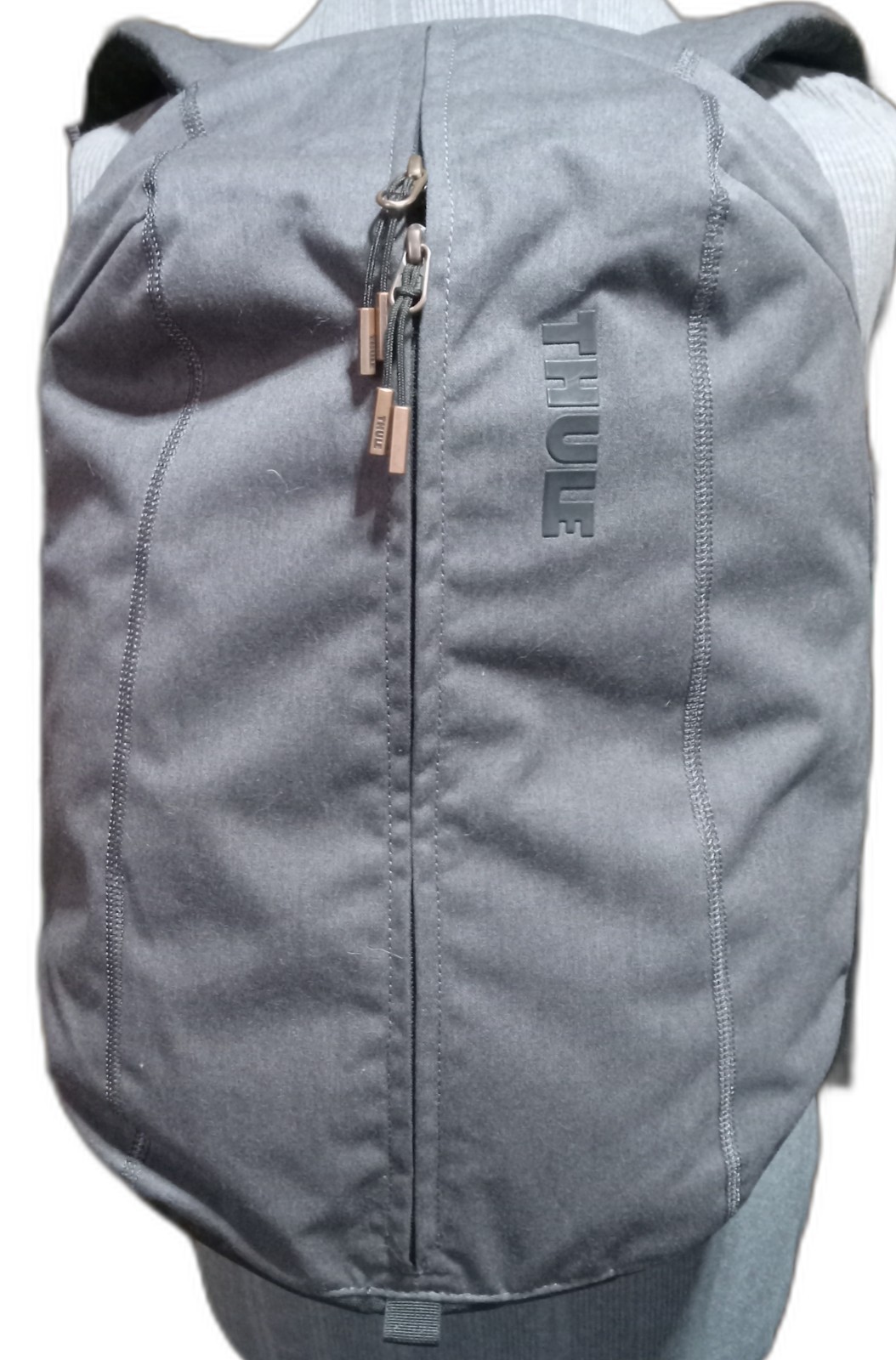 THULE Brand New Vea Backpack Daypack Laptop Camera Padded Gray Lots of Pockets