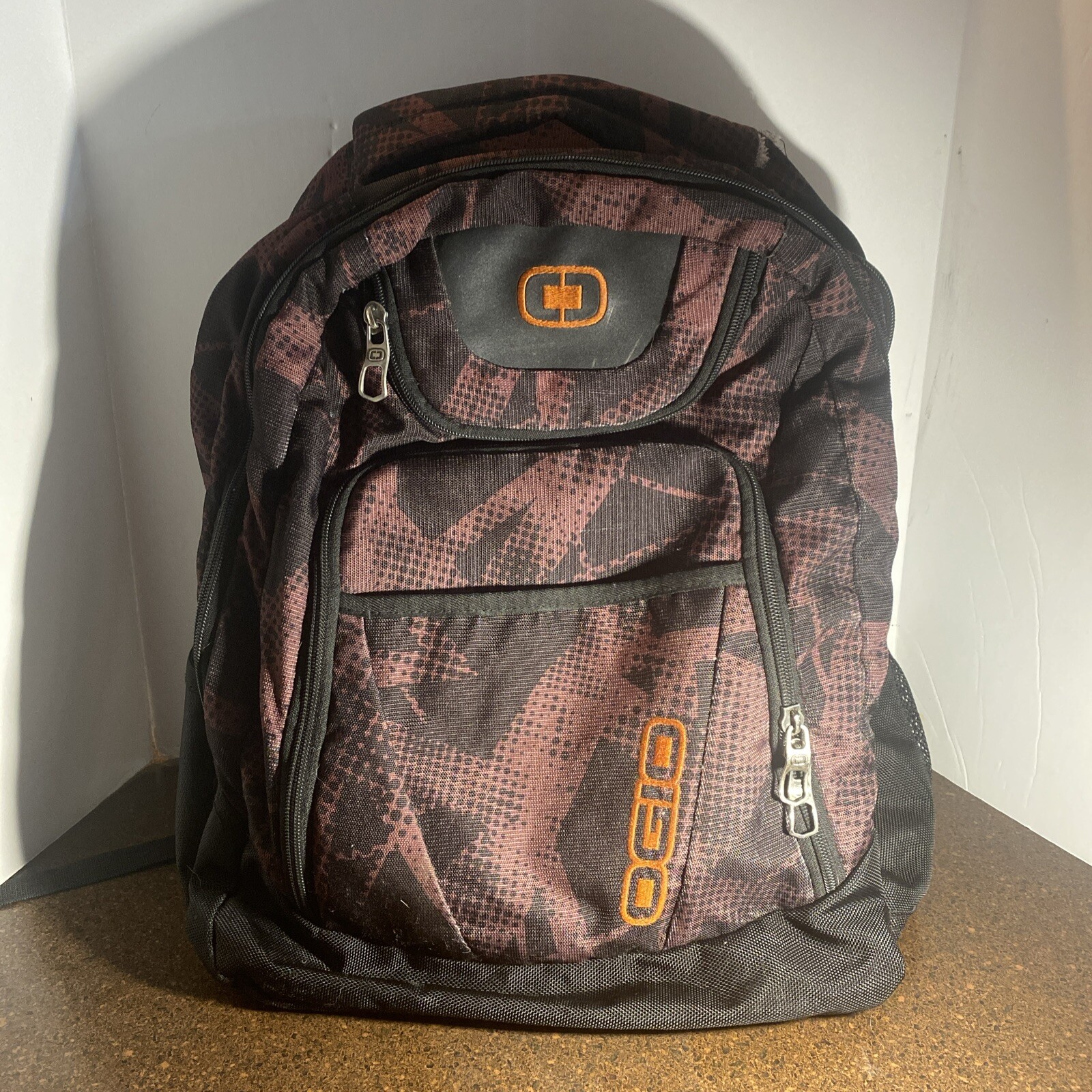 Ogio Tribune Maroon And Black School Laptop Casual Pack