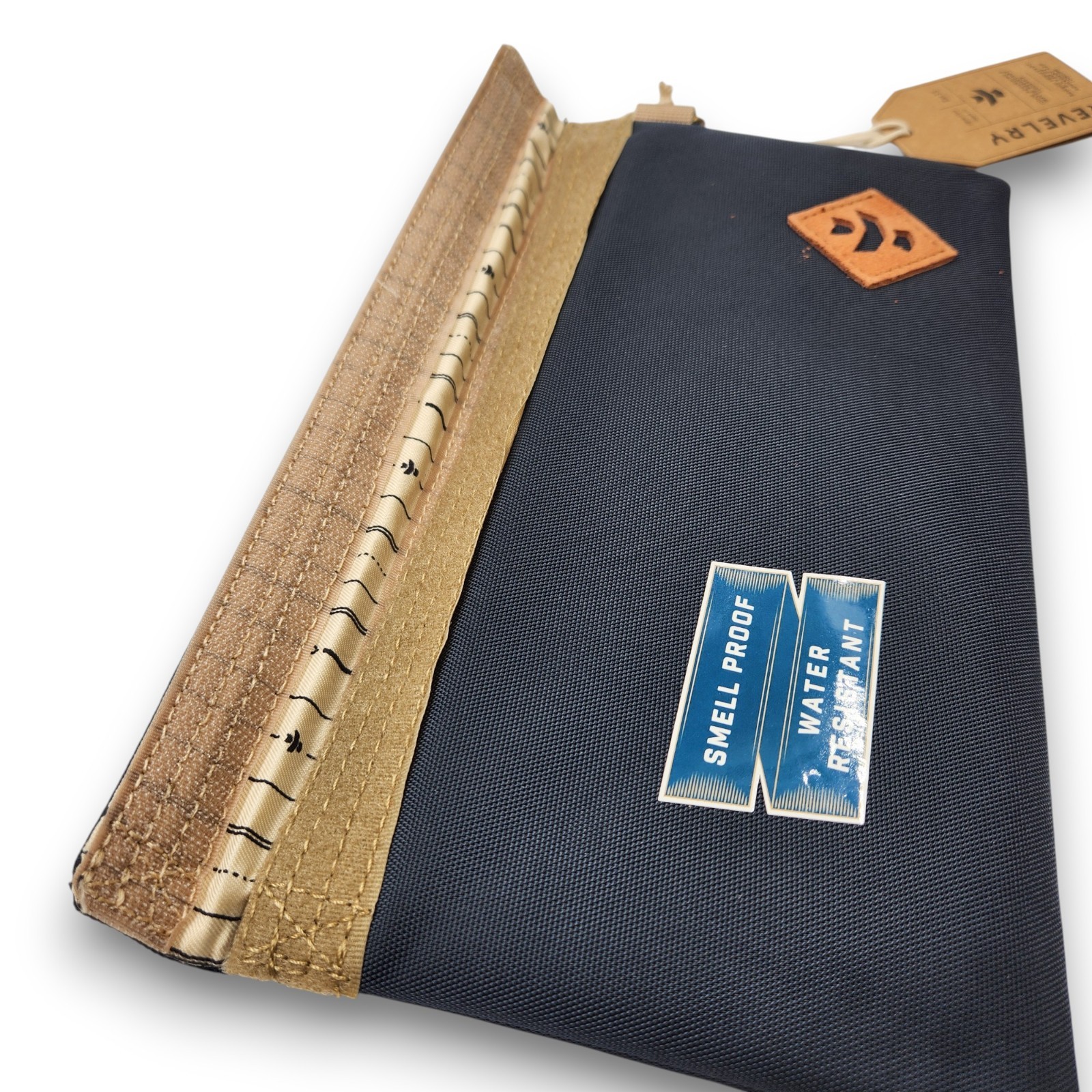 Revelry SMELL PROOF Navy Storage Soft Case Herb Stash Container Bag Pouch