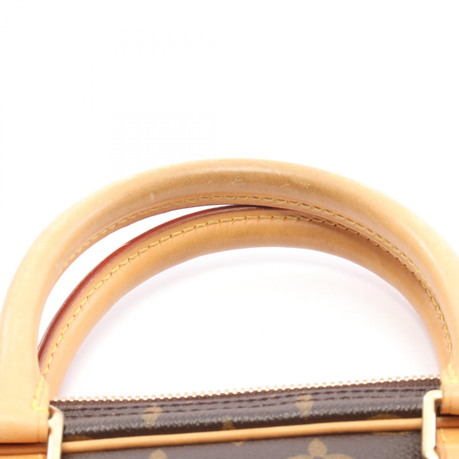 LOUIS VUITTON Porte Document Voyage Briefcase M53361 Monogram leather Brown Used