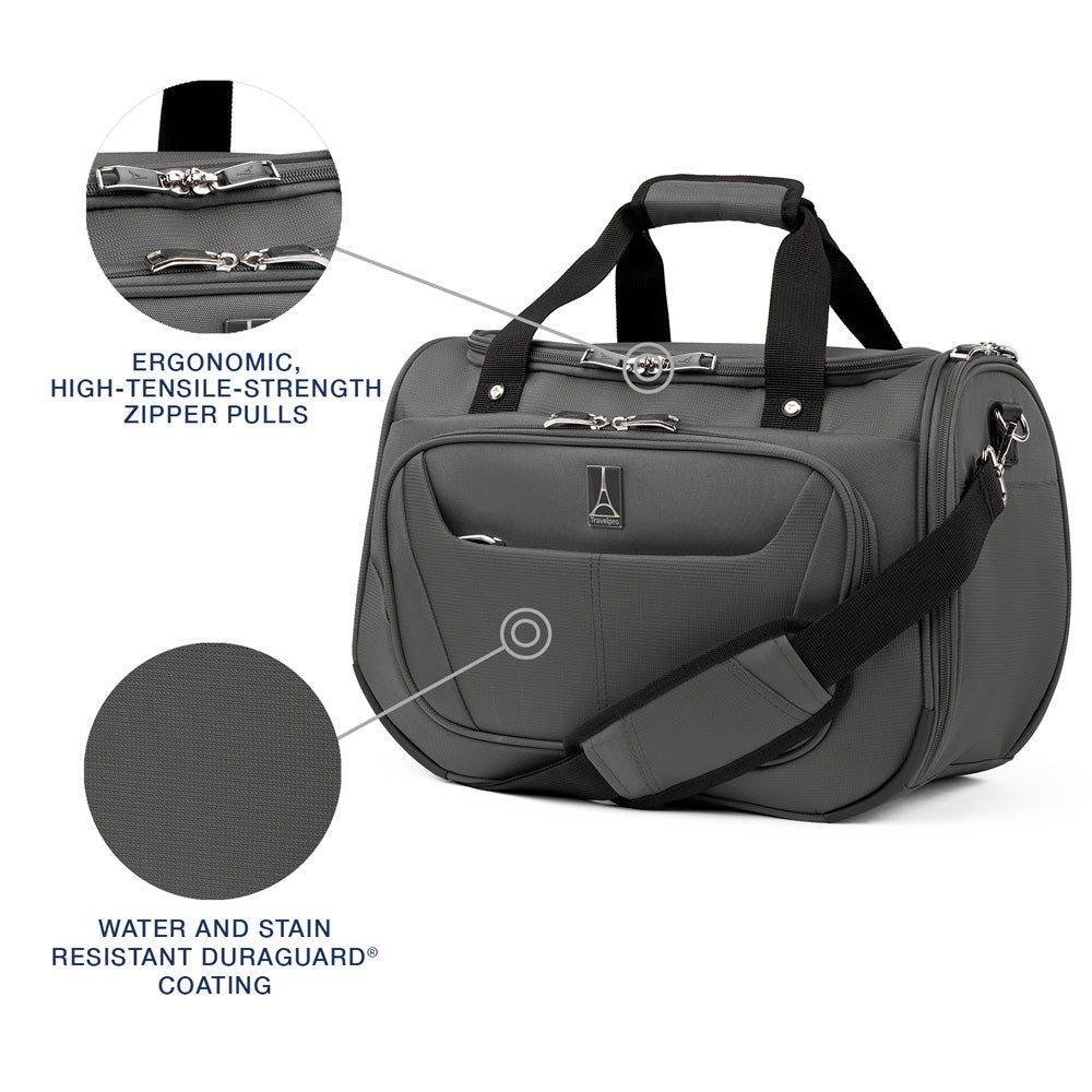 Travelpro Maxlite 5 Softside Lightweight Underseat Tote, Shadow Grey U11