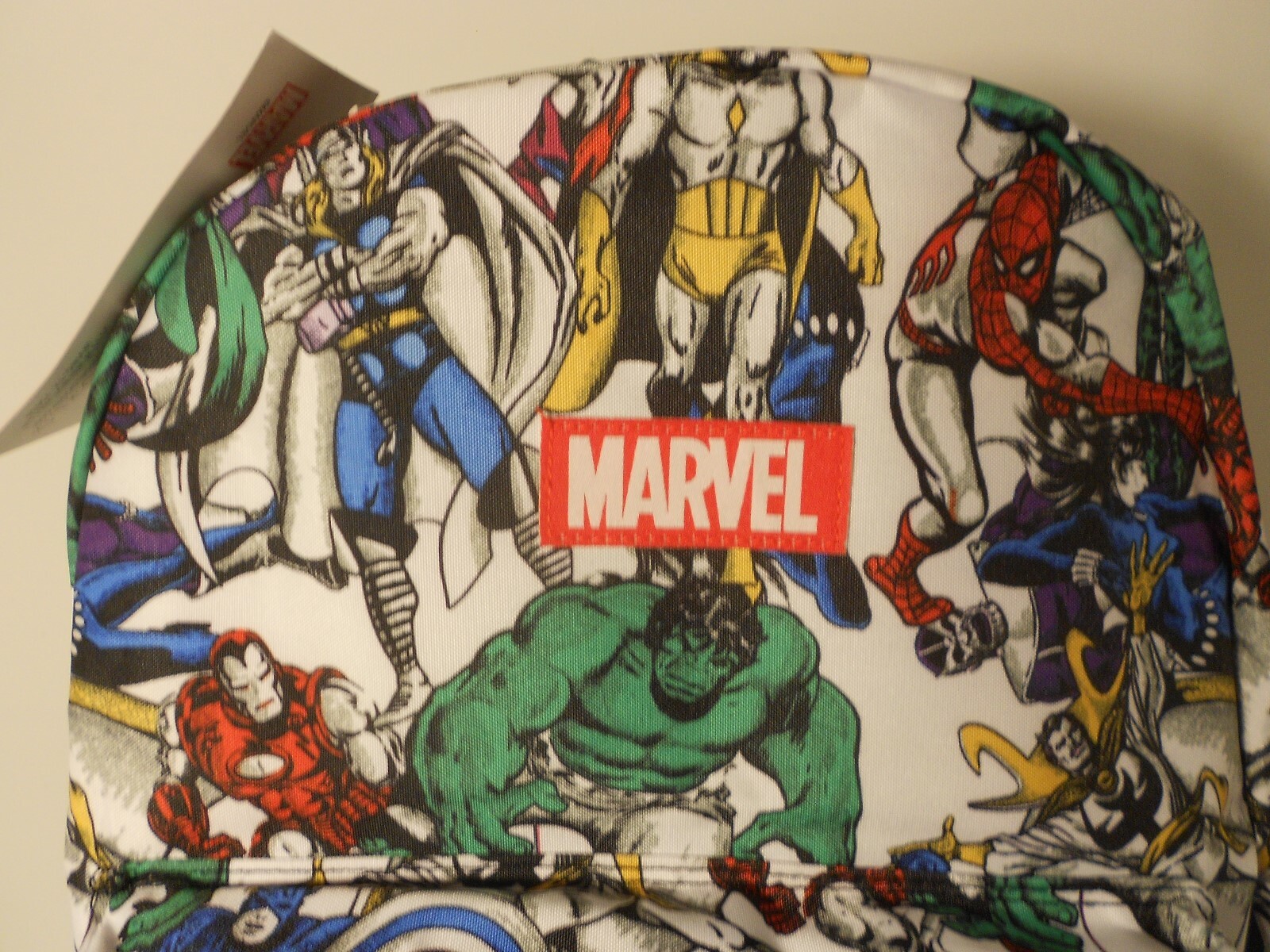 Marvel AVENGERS BACKPACK Iron Man, Hulk, Spider-Man, Thanos, Thor, Dr. Strange