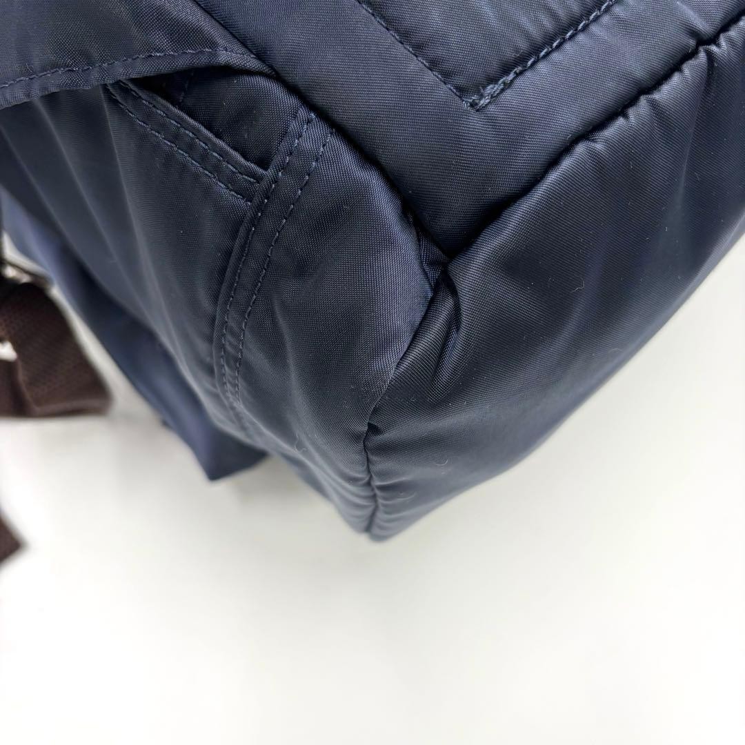 Authentic PORTER × UNDERCOVER Backpack Navy 48cm Men’s Bag Canvas Fabric