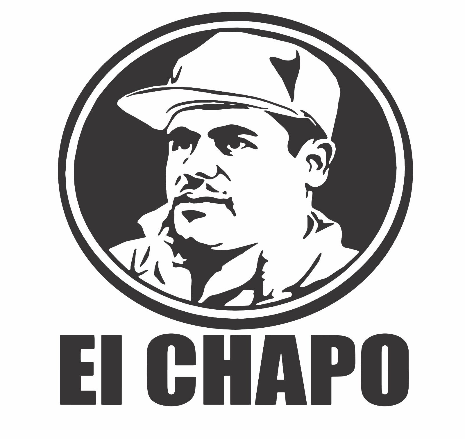 EL CHAPO GUZMAN VINYL DECAL STICKER 12″x12″