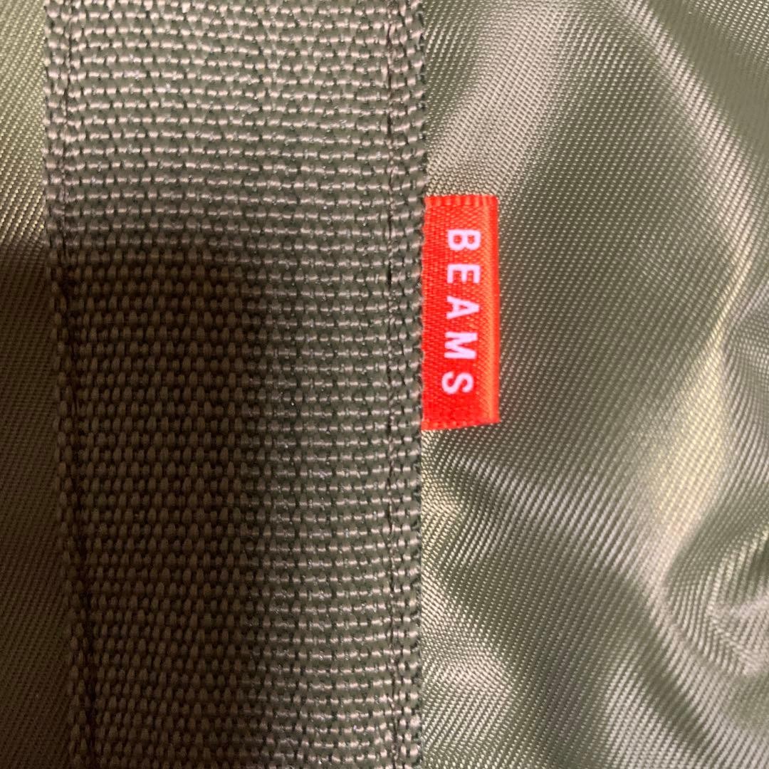 BEAMS tote bag khaki smart appendix