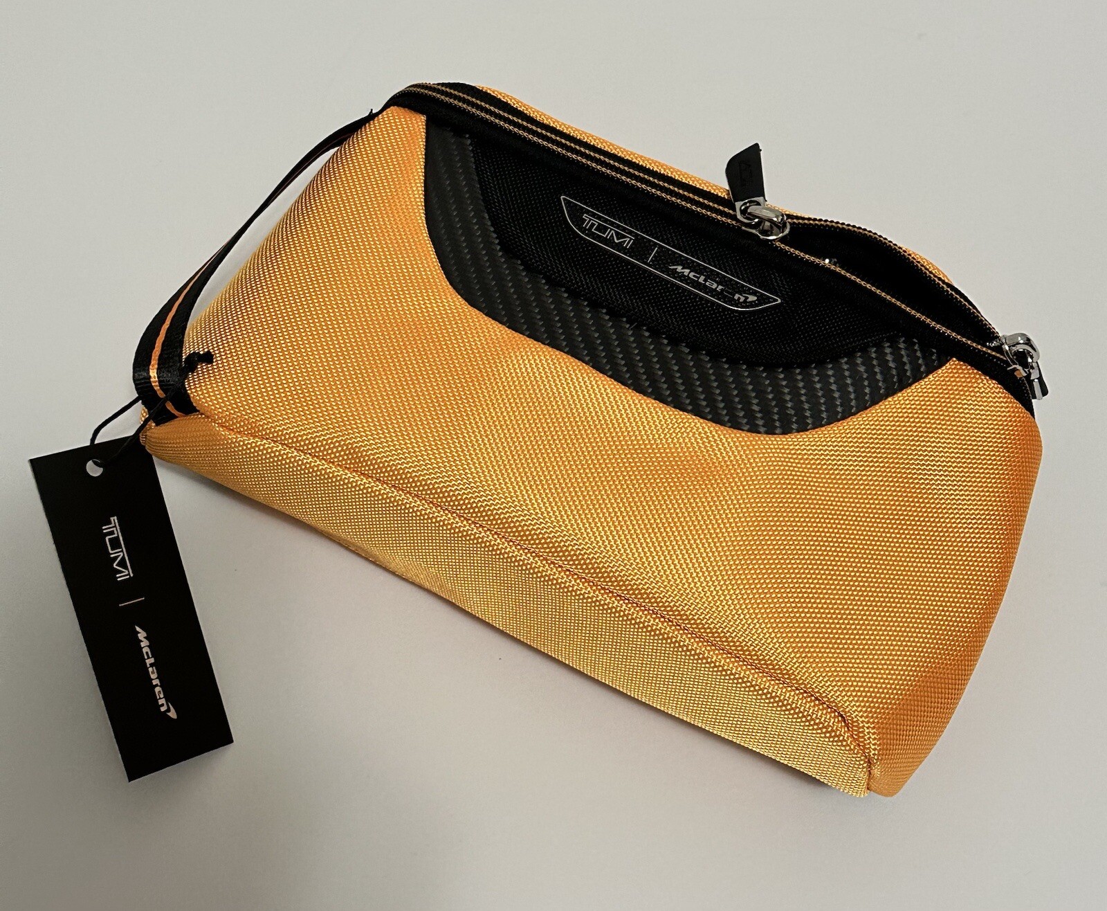 TUMI McLaren Remex AUTHENTIC Accessory Kit Papaya