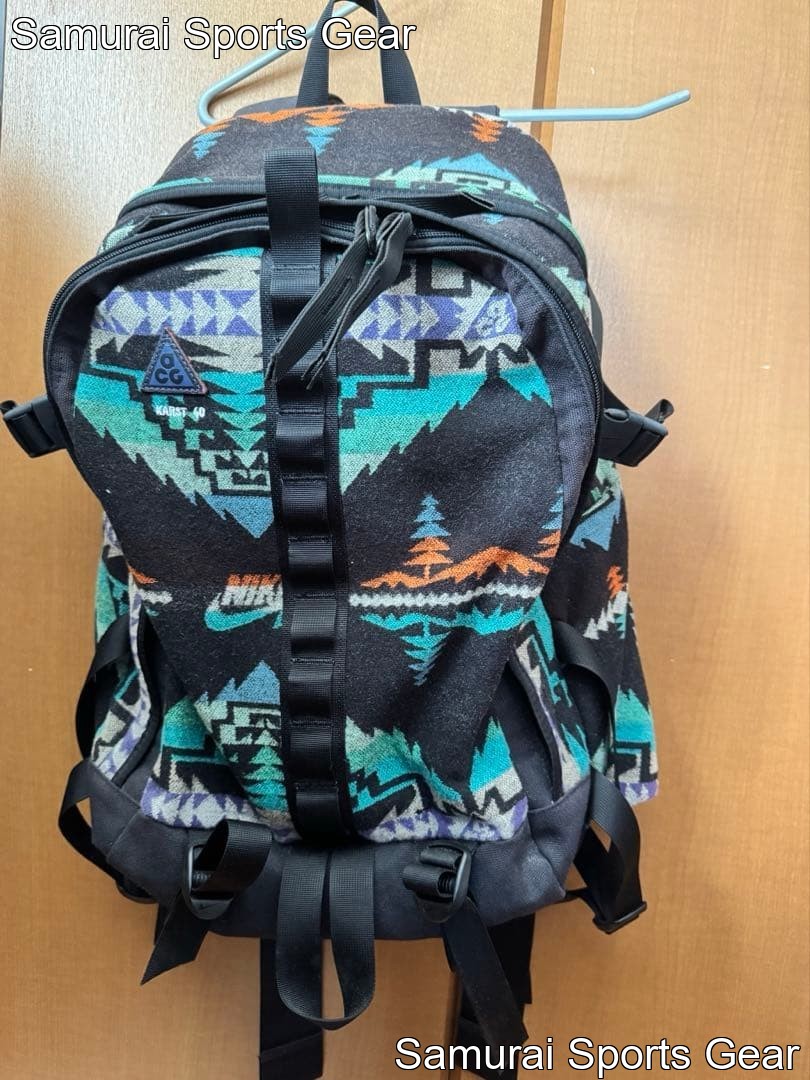 NIKE ACG Pendleton Karst40 Black Backpack – Collectible Limited Edition