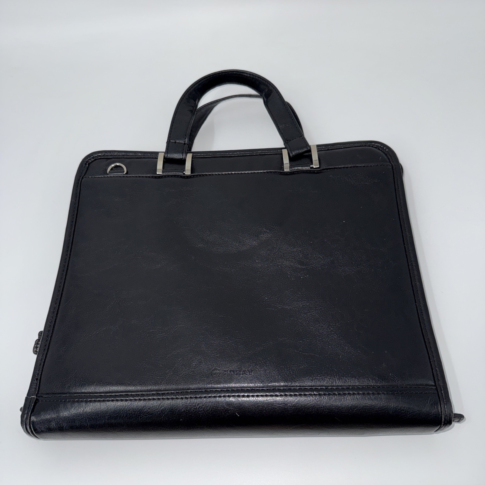 VTG Zip Brief Case/Laptop Foray 3 ring, Calc, zip pocket, cardholder, excel. con