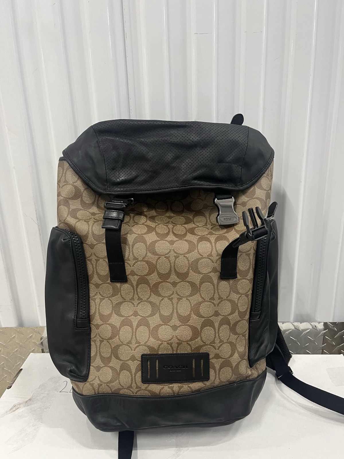 COACH Ranger Backpack in Signature Canvas 89959 Men’s