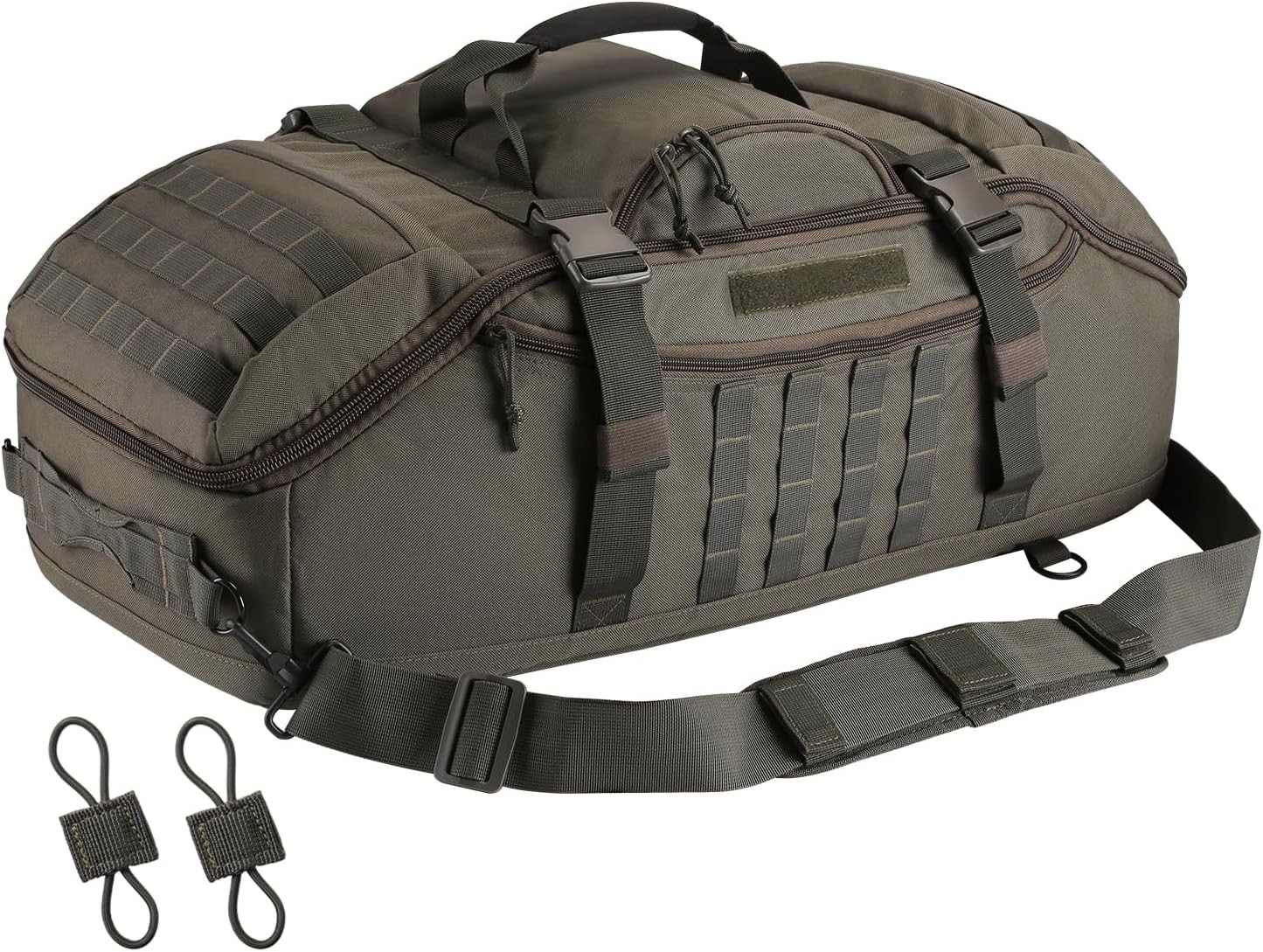 65L Large Duffle Bag, 3-in-1 Tactical Backpack MOLLE Pack for Sports, Gym, Ou…