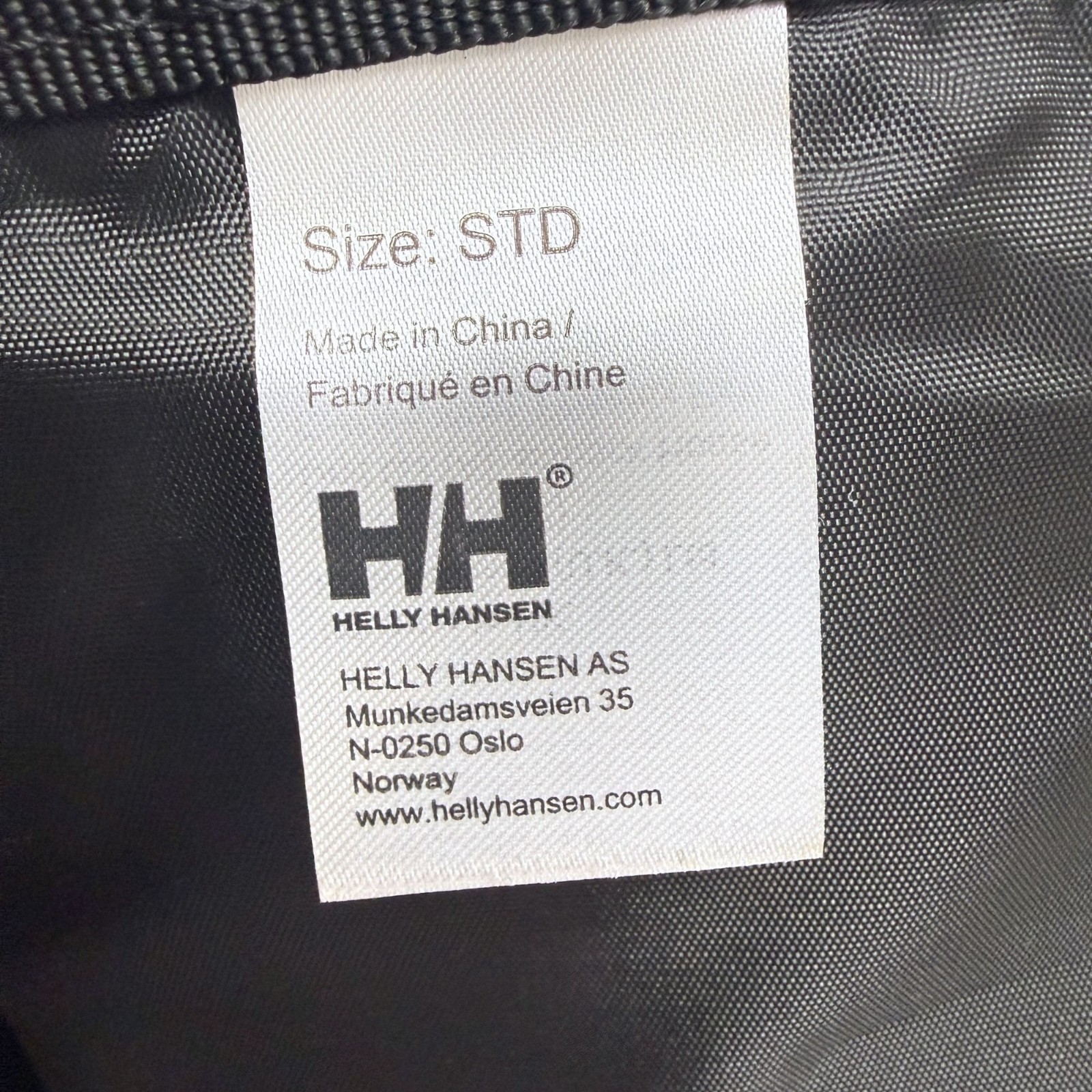 Helly Hansen Backpack Black Bag American Express Logo Laptop School Travel