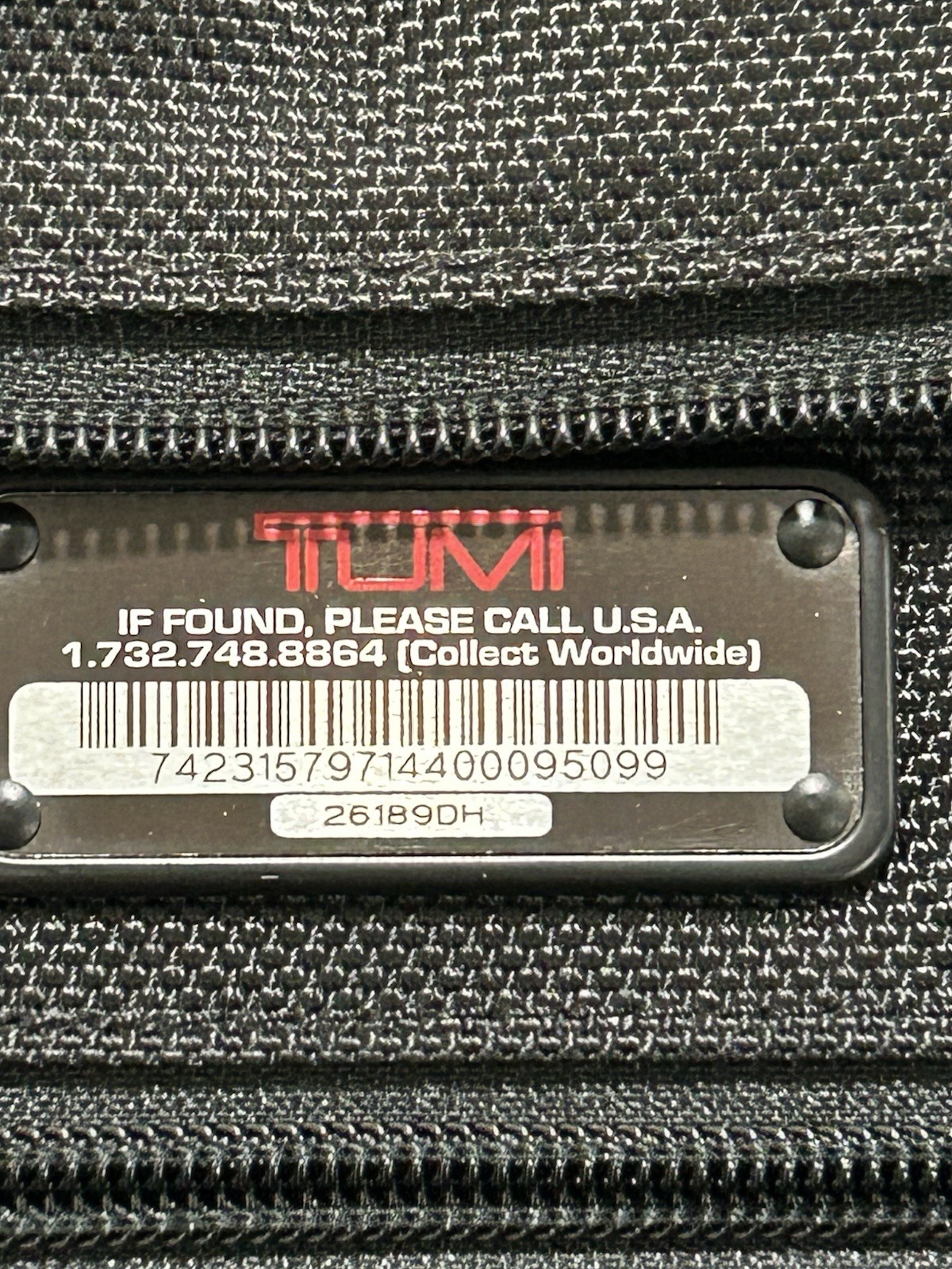 TUMI Backpack Alpha 3 in 1 Black Backpack Messenger Slim Convertible Bag 26189DH