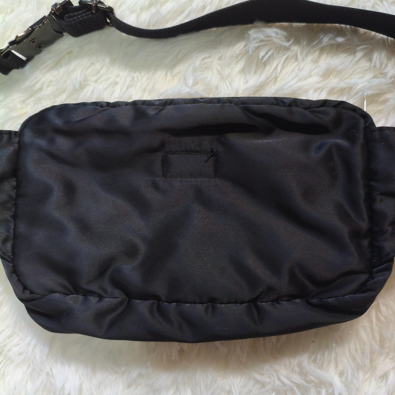 PORTER TANKER Shoulder Bag Nylon Black Simpe Standard Unisex Adults Used Japan