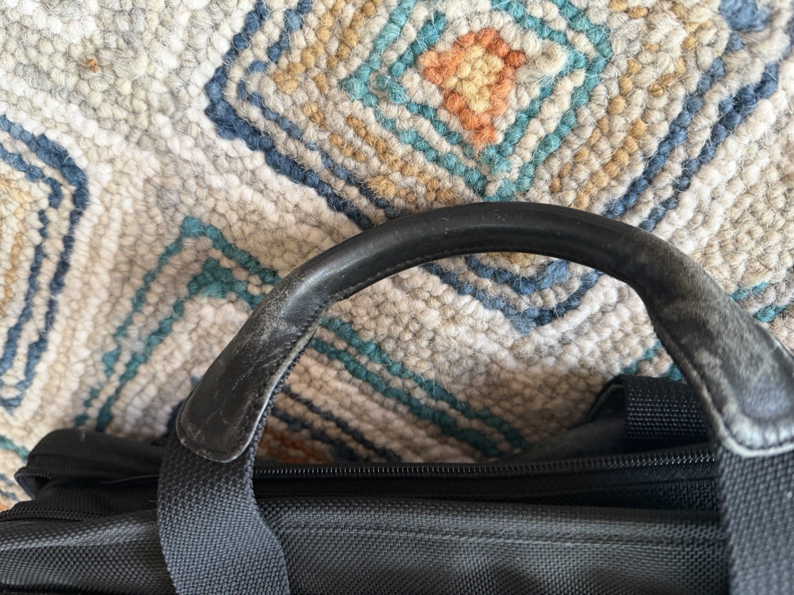 TUMI Alpha Medium 15 -inch Expandable Briefcase with Removable Padded Strap-Used