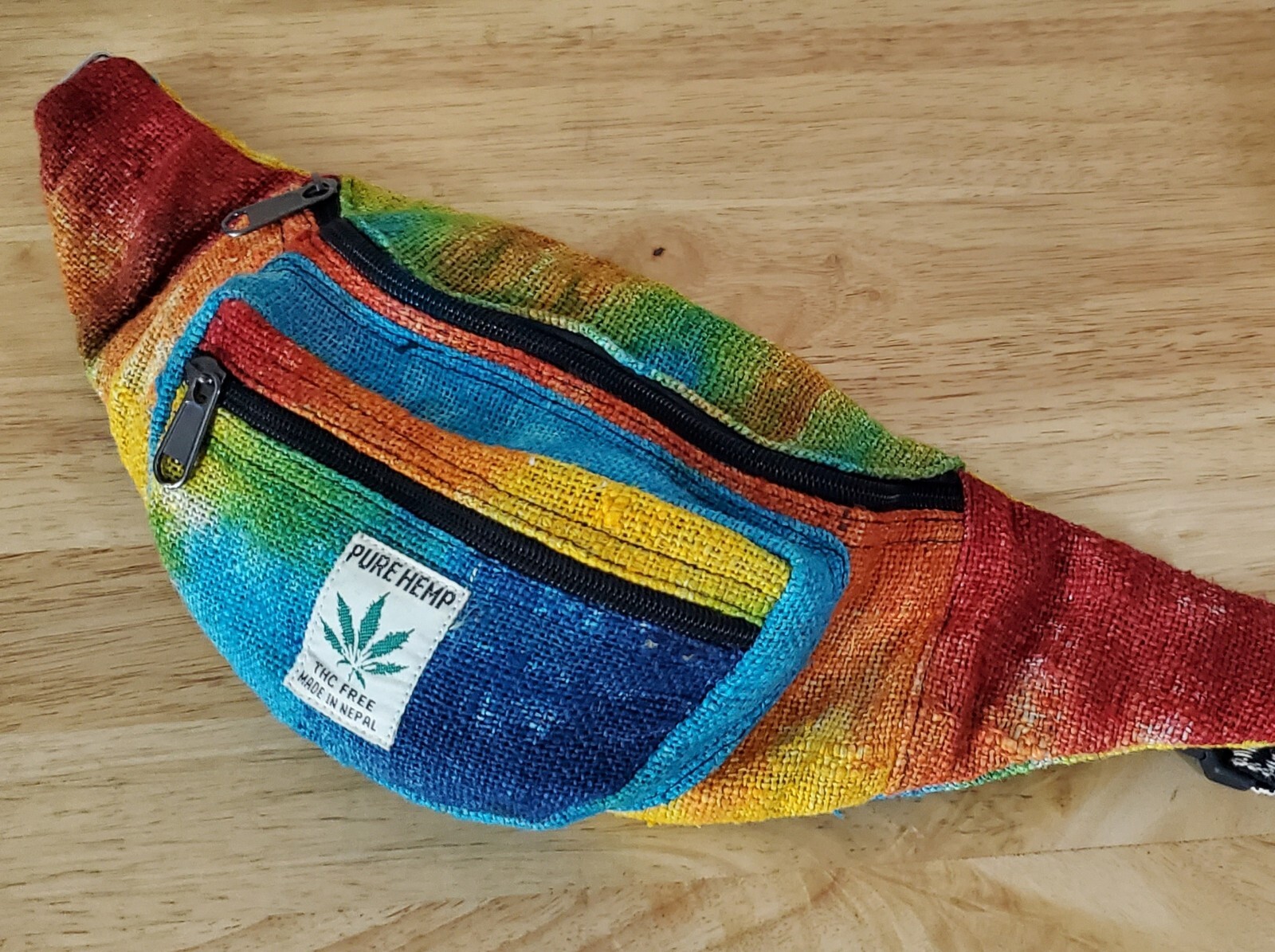 Tie Dye Hemp Fannypack