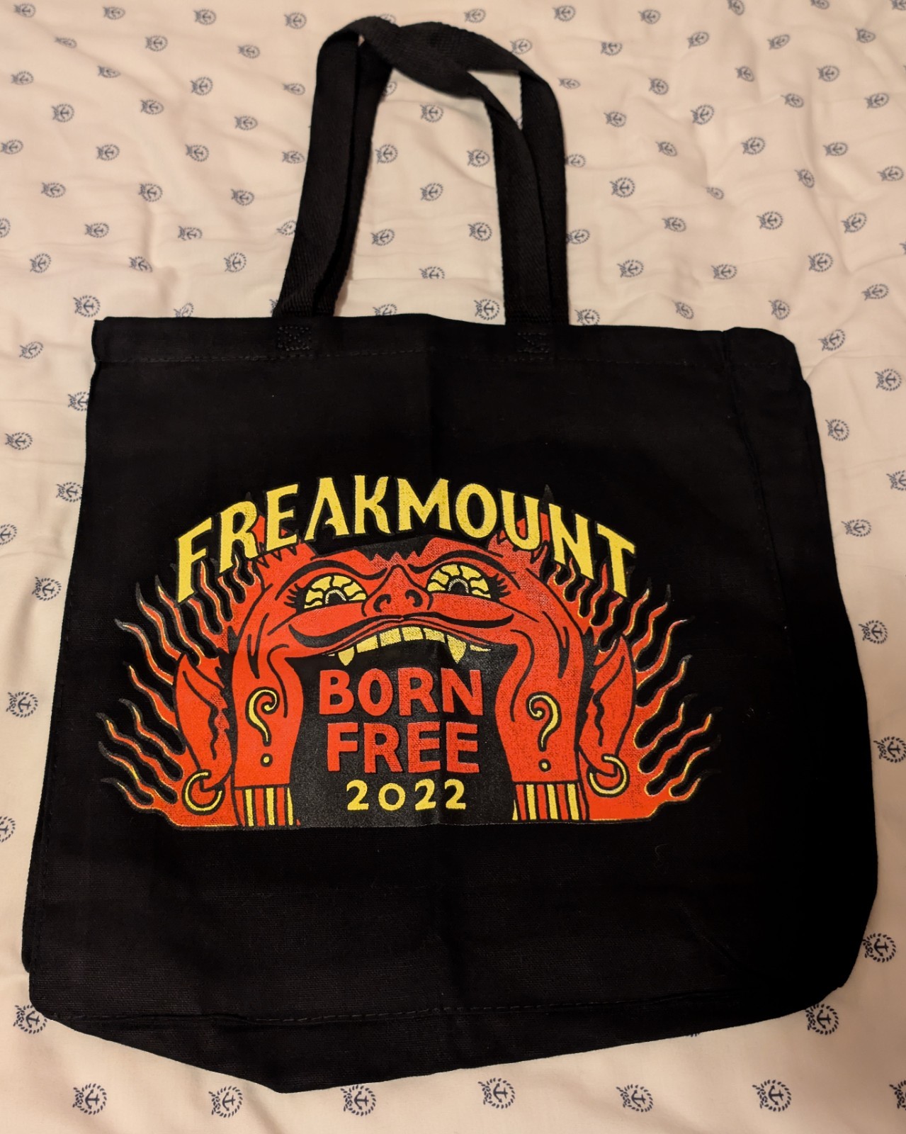 2022 Born Free Motorcycle Show Tote Bag