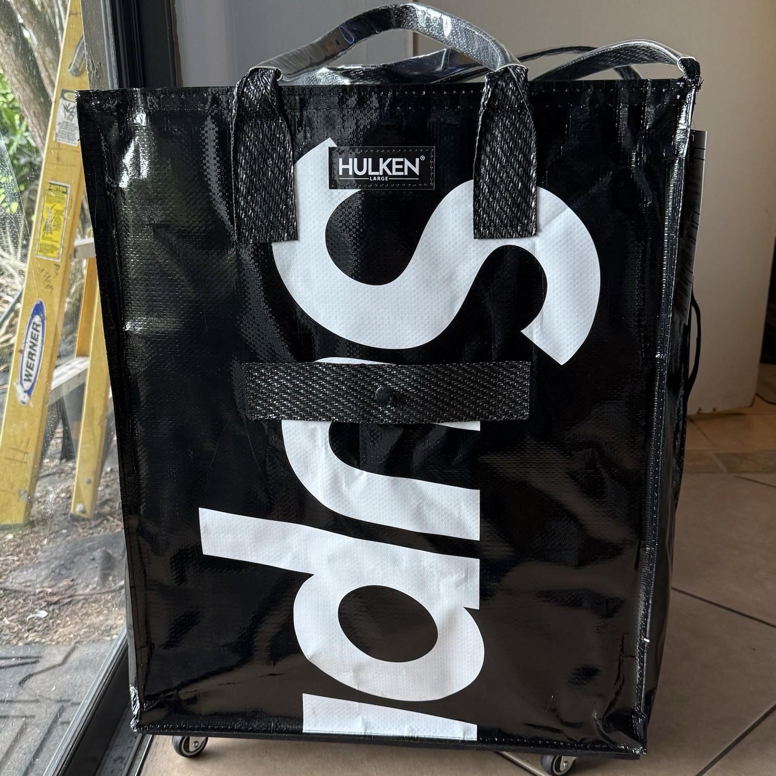 Supreme / Hulken Rolling Tote Bag SS26 | IN-HAND, BLACK, SEALED IN BAG