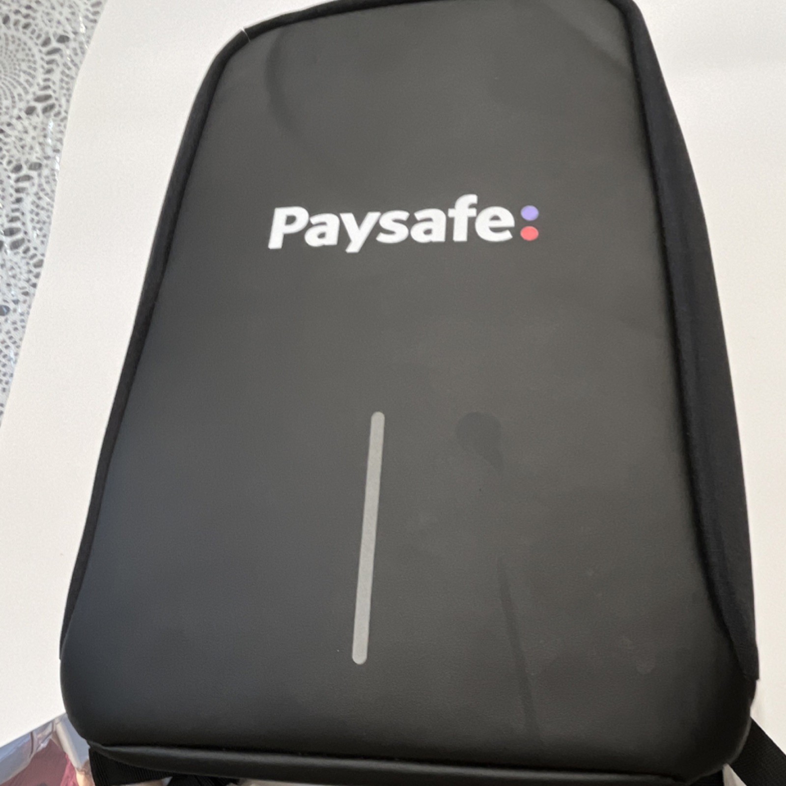 XD Design Bobby Original Anti-Theft Black Laptop Backpack with Advertisement