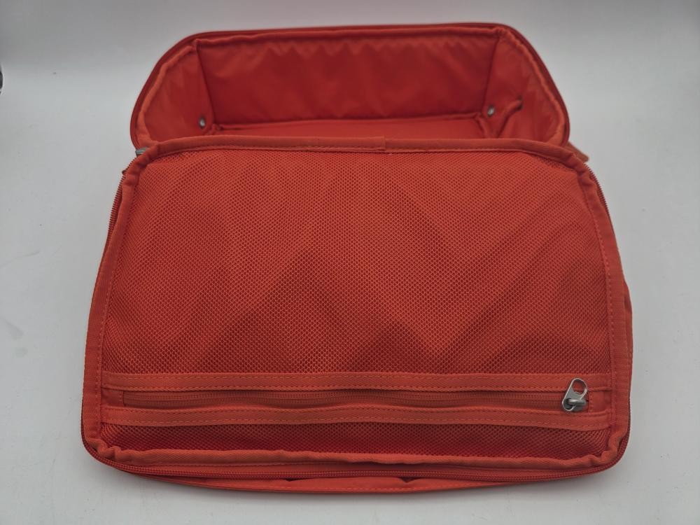 Nike AIR-SOLE Classic Style Orange Zipper Travel Shoe Sneaker Bag Case Shoebox