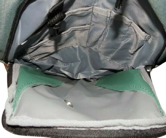 K-Cliffs Backpack 3 Compartment CD Pocket Padded Back Panel and Shoulder Strap