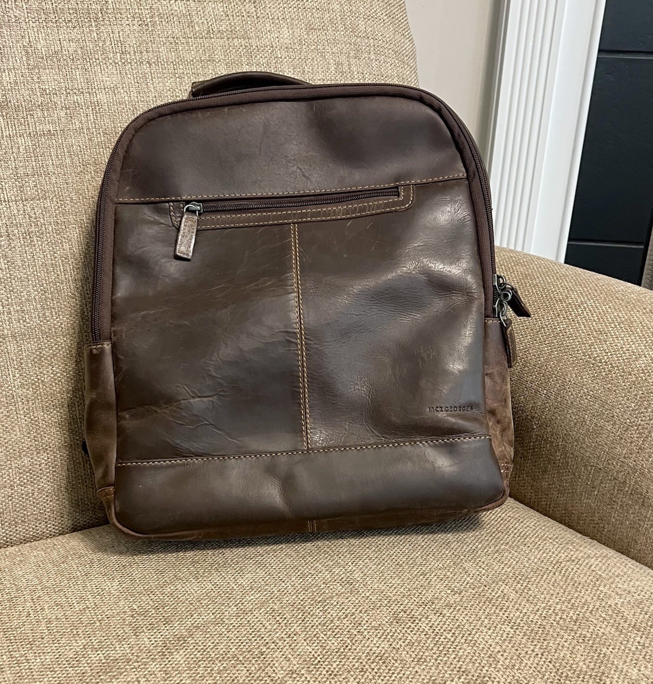 Jack Georges Voyager Collection Backpack Convertible Straps Laptop Carry-on Bag