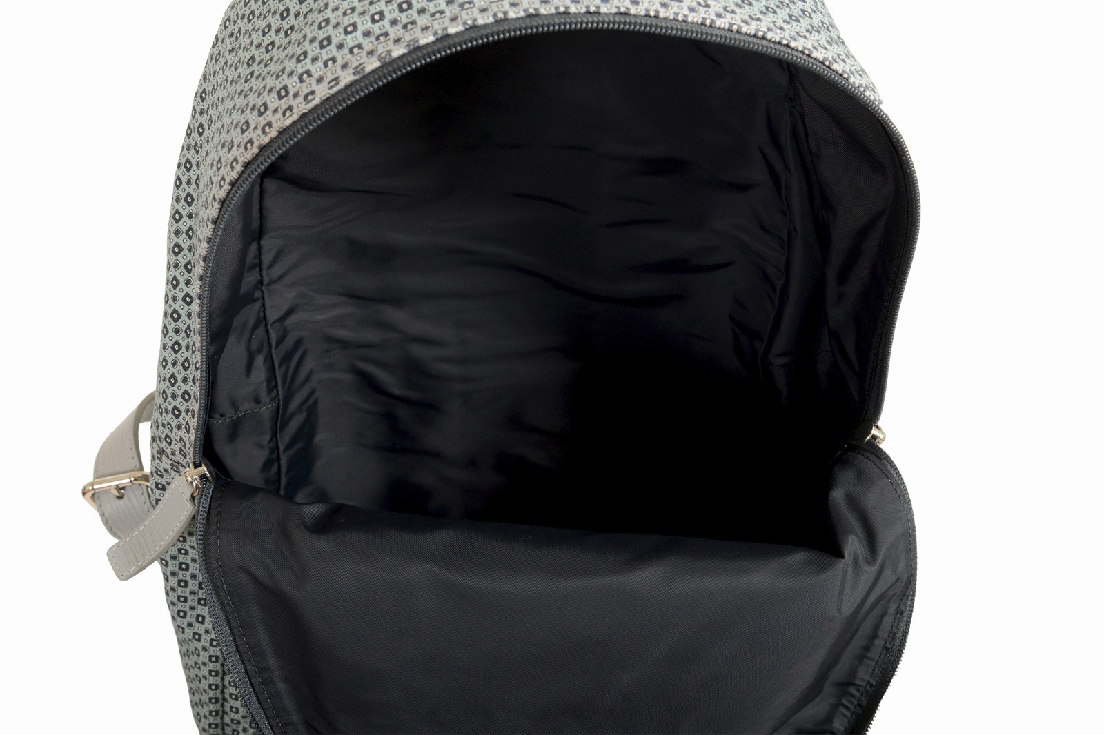 Dolce & Gabbana Unixes Multi-Color Patterned Leather Trim Backpack Bag