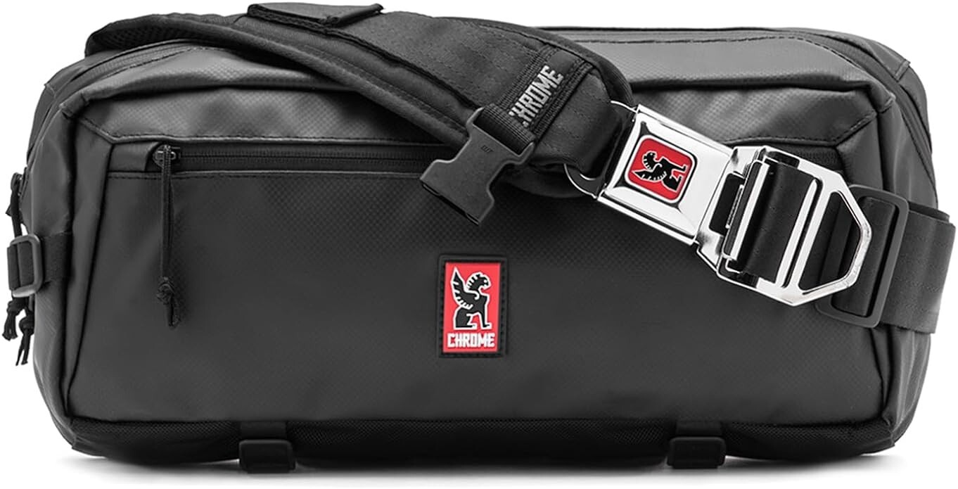 Chrome Crossbody Body bag KADET SLING BLACK TARP 9L