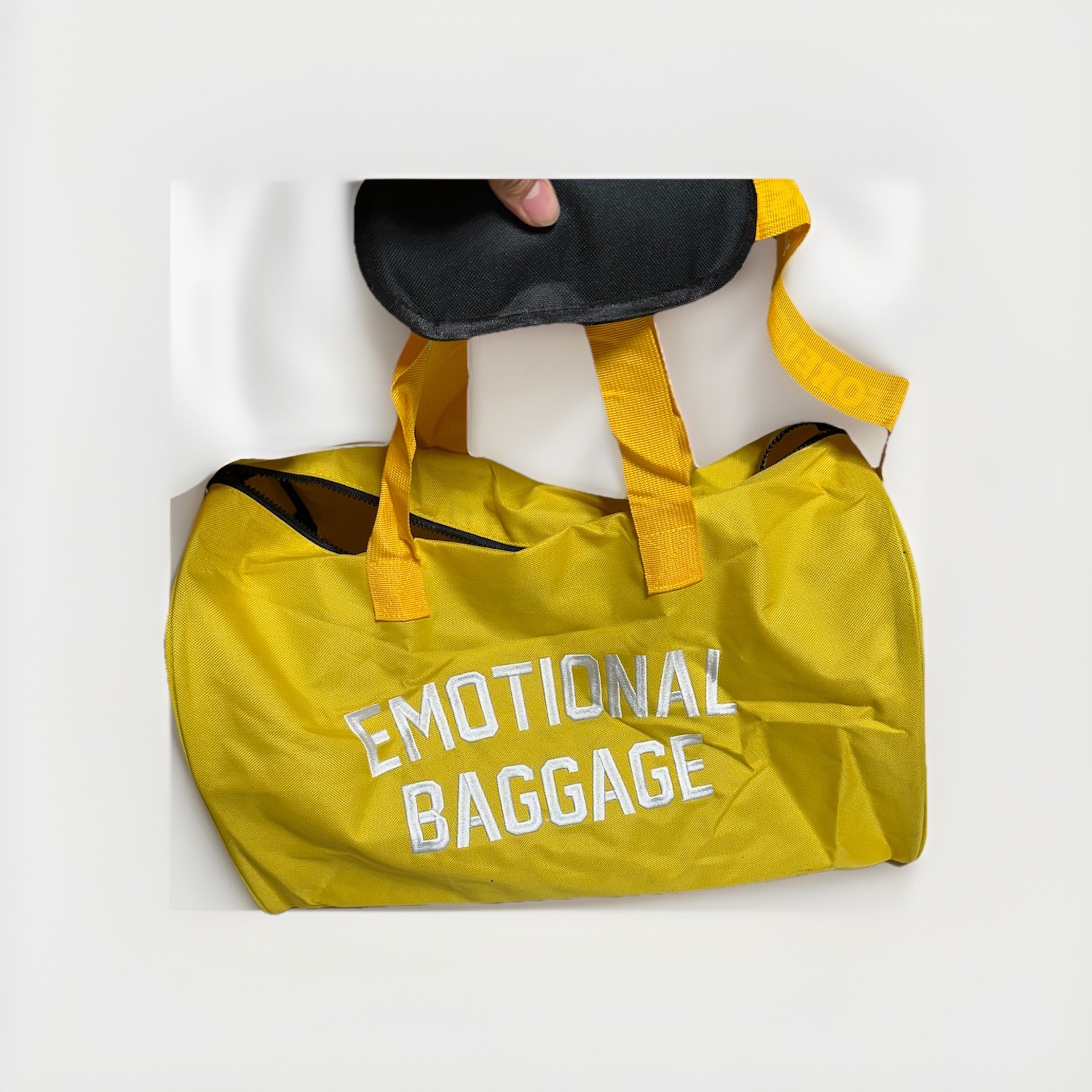 As*holes Live Forever ALF Yellow Long Strap Mini Baggage Duffle Bag New
