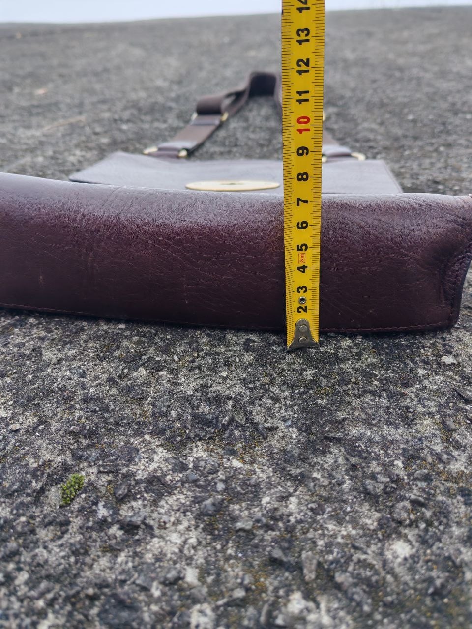 Mulberry Messenger Bag Vintage Pocket Men Leather Color Brown