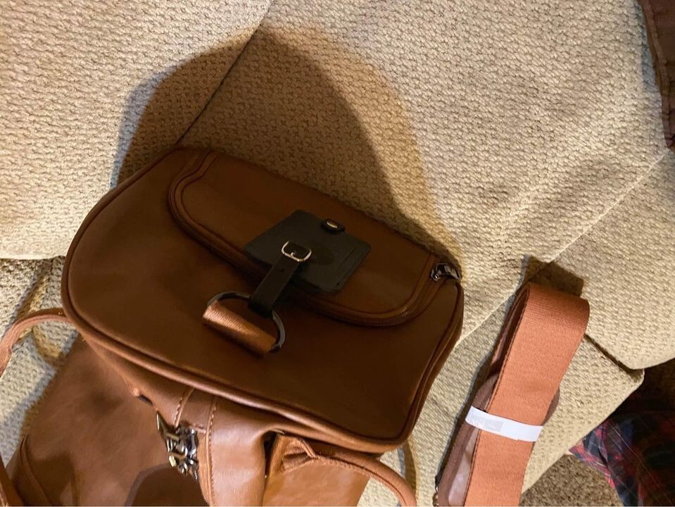 Seyfocnia DUFFLE BAG Carry On Travel Men Women Brown Travel Duffle Bag NEW