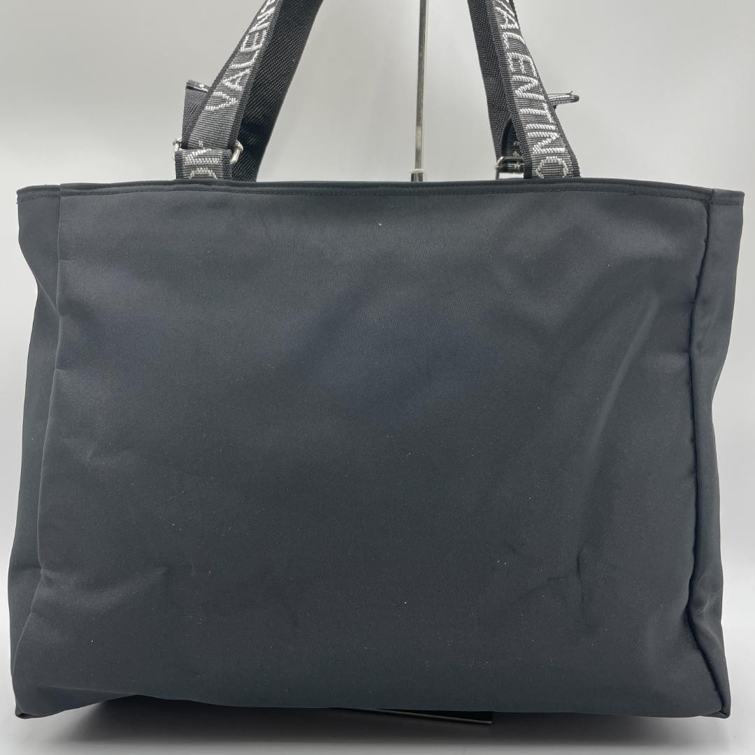 Authentic Valentino Garavani Business Bag, Canvas, Black, Crossbody, Fits A4 Siz